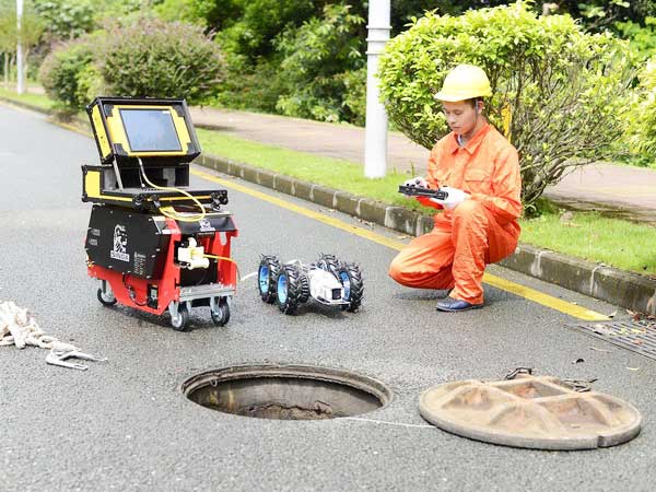 垦利管道机器人检测